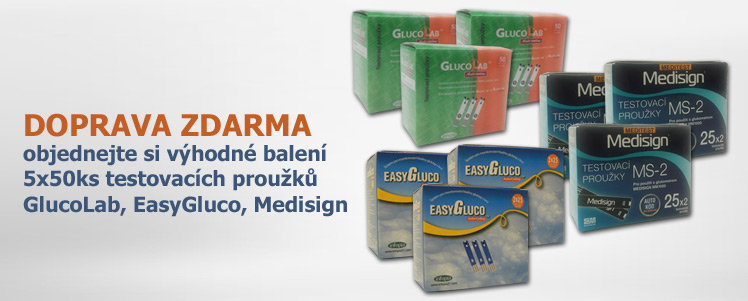 HP banner - doprava zdarma za 5x50 ks testovacch prouk