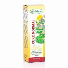 Cukr normal bylinné kapky 50 ml