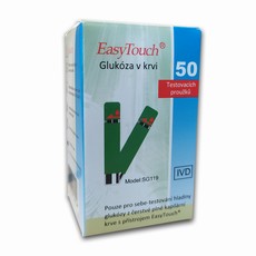 Testovac prouky EasyTouch-glukza 50ks