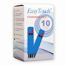 Testovac prouky EasyTouch-cholesterol 10ks