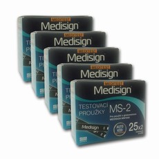 Testovac prouky Medisign MS-2 pro MM1000 5x balen (5x50ks)
