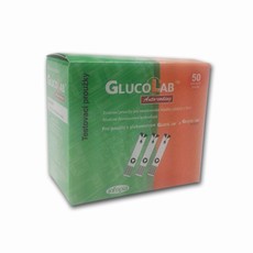 GlucoLab testovac prouky pro glukometr 50 ks