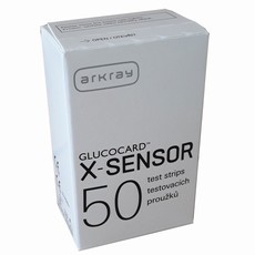Testovac prouky GLUCOCARD X-SENSOR 50 ks