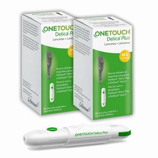 Balek OneTouch Delica Plus lancety 50ks + pero