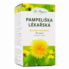 Pampeliška lékařská (bylina + extrakt), 60 kapslí