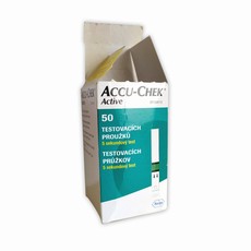 Testovac prouky Accu-Chek Active 50ks - VRCENO Z EXPEDICE